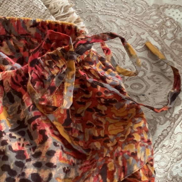 Free People Jungle Pop Combo Wide Leg Pants SZ. XS NWT - Picture 8 of 10